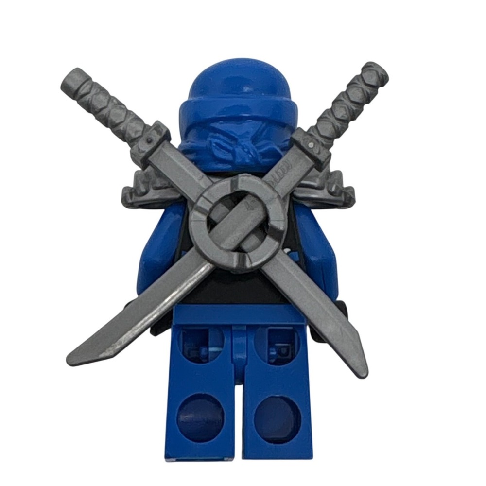 LEGO Ninjago Jay ZX Minifigure Blue Ninja Silver Katanas njo034 The Final Battle - Picture 2 of 5